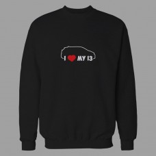 Sweatshirt I Love my BMW I3