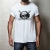 T-shirt Hockey Skull